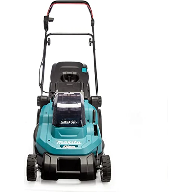 Makita Akku-Rasenmäher DLM432CT2 (2x5.0Ah) Mulchfunktion Doppelladegerät – Bild 3