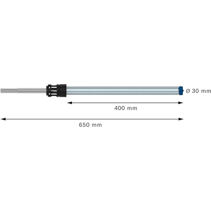 Bosch 1x EXPERT SDS Clean max-8X Hammerbohrer für chemische Verankerungen (Ø 30,00 mm, Professional Zubehör Bohrhammer) – Bild 3