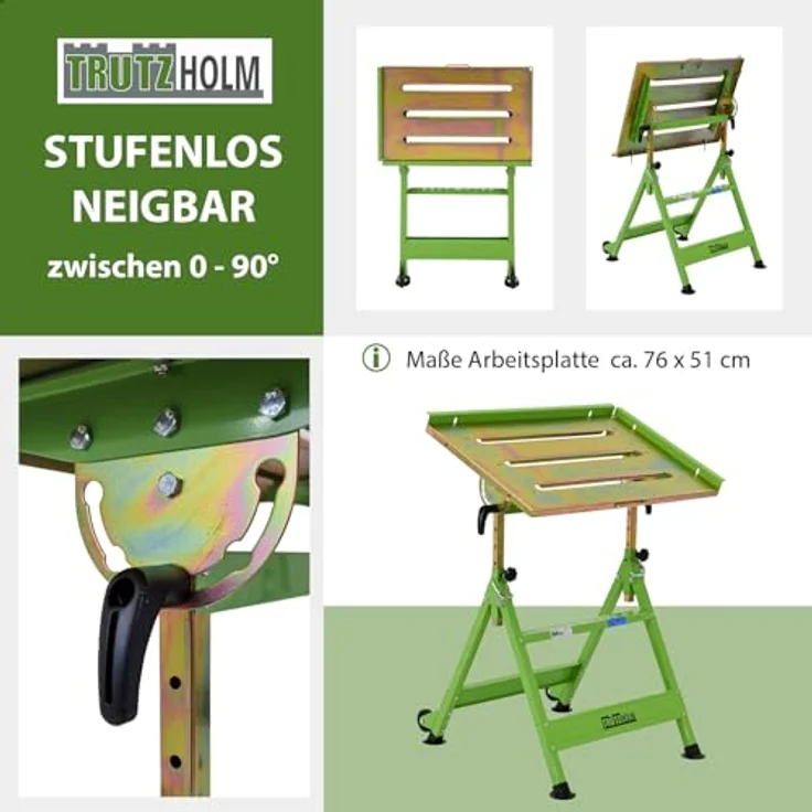 Trutzholm Profi Schweißtisch klappbar höhenverstellbar Werktisch bis 150kg – Bild 5