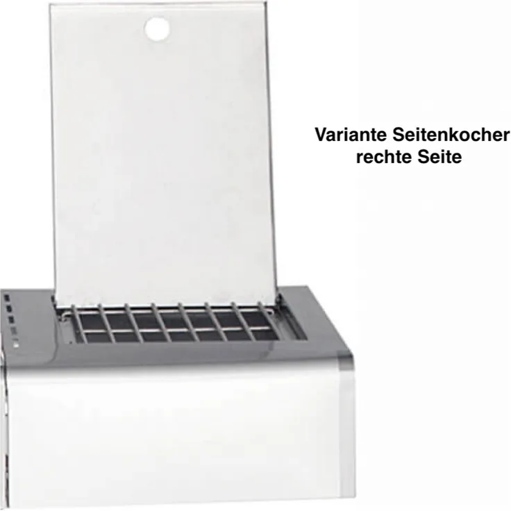 All Grill ALLGRILL Seitenkocher für Gasgrill Modular CHEF L und CHEF XL (400) - 3,2 kW Leistung, rechts positionierbar