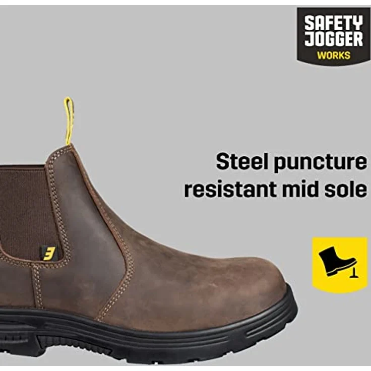 Safety Jogger Jackmann S3, Sicherheitsschuh mit hohem Komfort und rutschfester Sohle – Bild 2