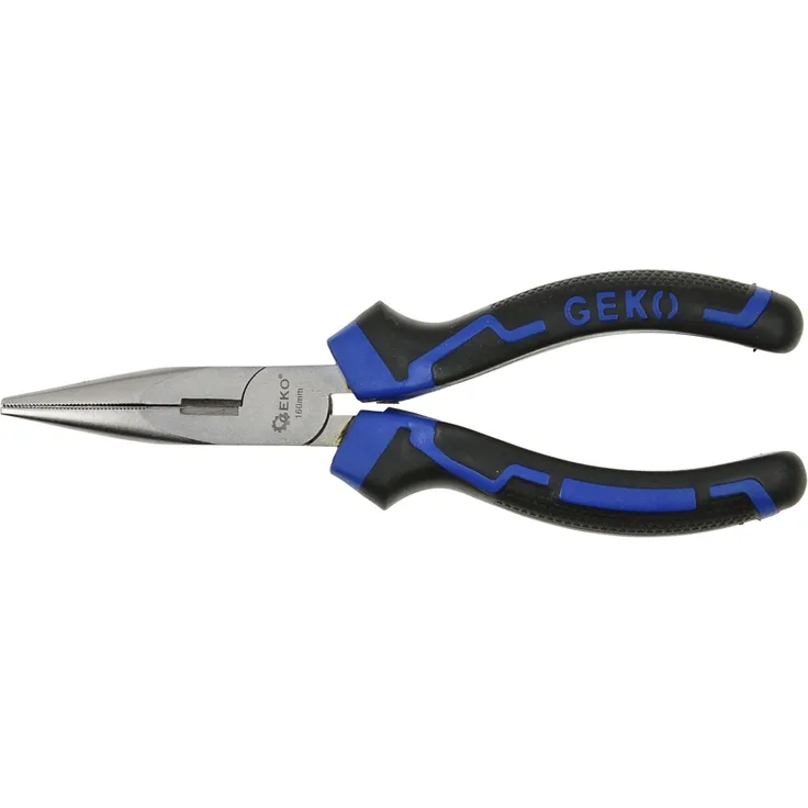 TRIZERATOP Telefonzange Flachrundzange Spitzzange 200mm mit Schneide, 1-tlg.