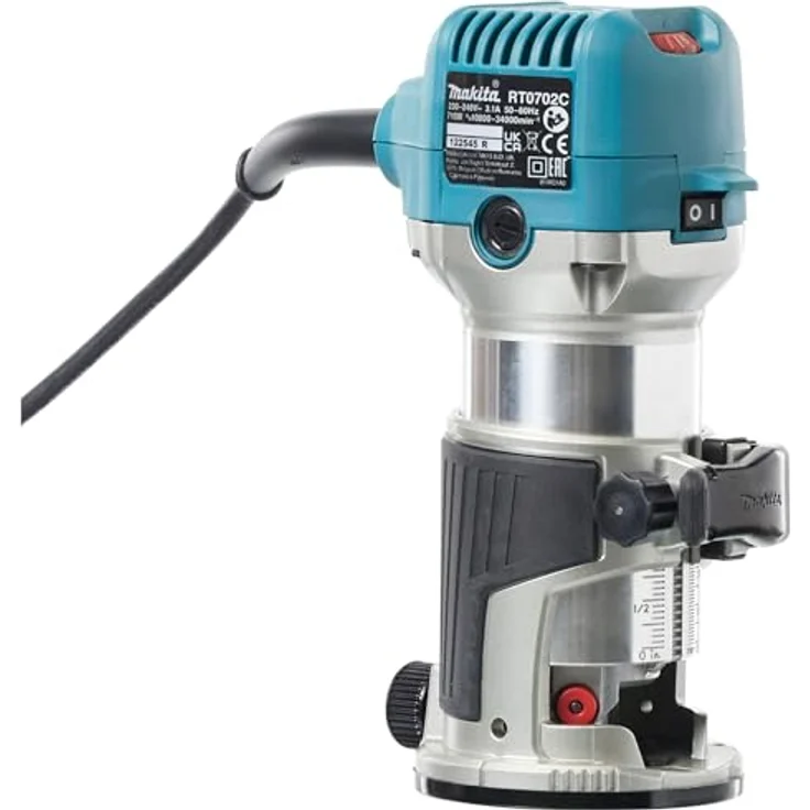 Makita RT0702C Einhandfräse, Netzbetrieb, 710 Watt – Bild 4