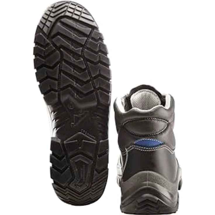 Remisberg Thurgau High S3 Sicherheitsschuh, rindleder, schwarz, Größe 48 mit rutschsicherer Active Grip®-Technologie und Kevlar®-Nähten – Bild 6
