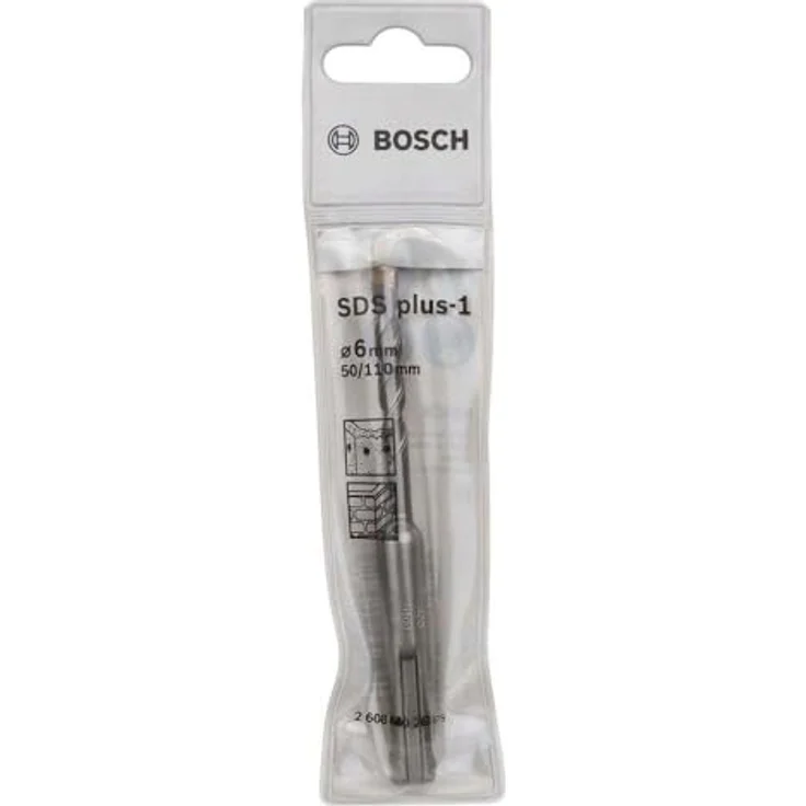 Bosch 2 608 680 262 Hammerbohrer SDS-Plus S1, 6 mm Durchmesser, 50 mm Arbeitslänge, für Beton – Bild 3