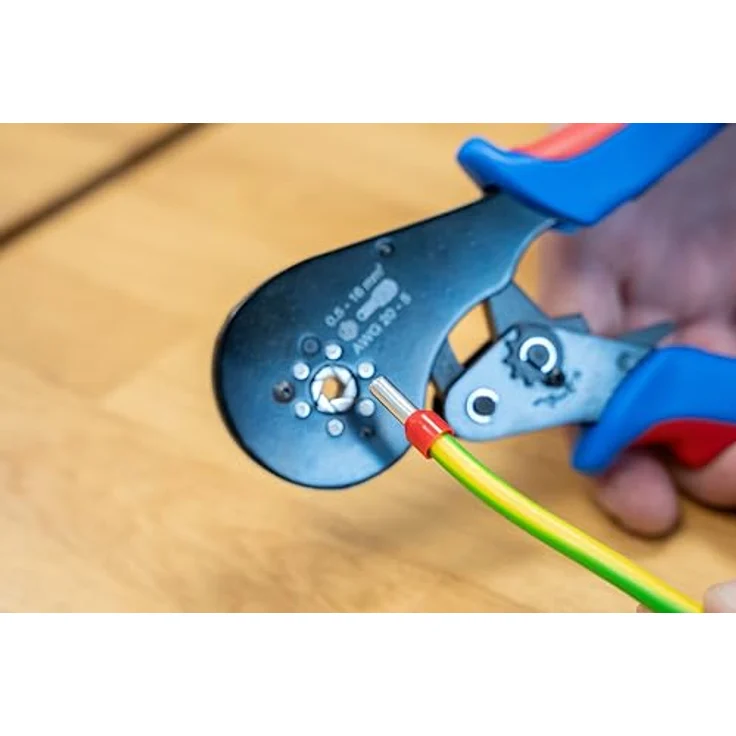 Weicon Crimpzange HEX, 0,5 - 16 mm², robuste Zange für präzise Kabelverbindungen – Bild 3