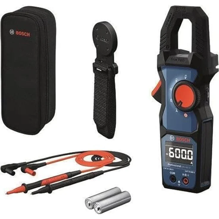 EMC GMC 600-15 Professional, Multimeter Strommesszange CAT IV 300V, CAT III 600V mit True RMS, IP54 Schutzart, ergonomisches Design und Hold-Funktion – Bild 2