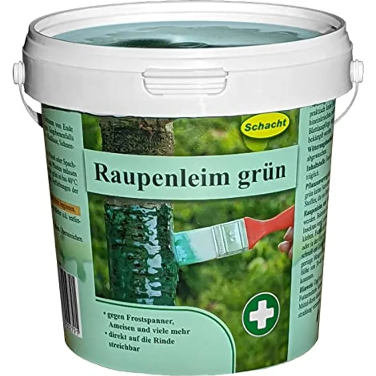 Schacht Raupenleim Grün 1kg Eimer