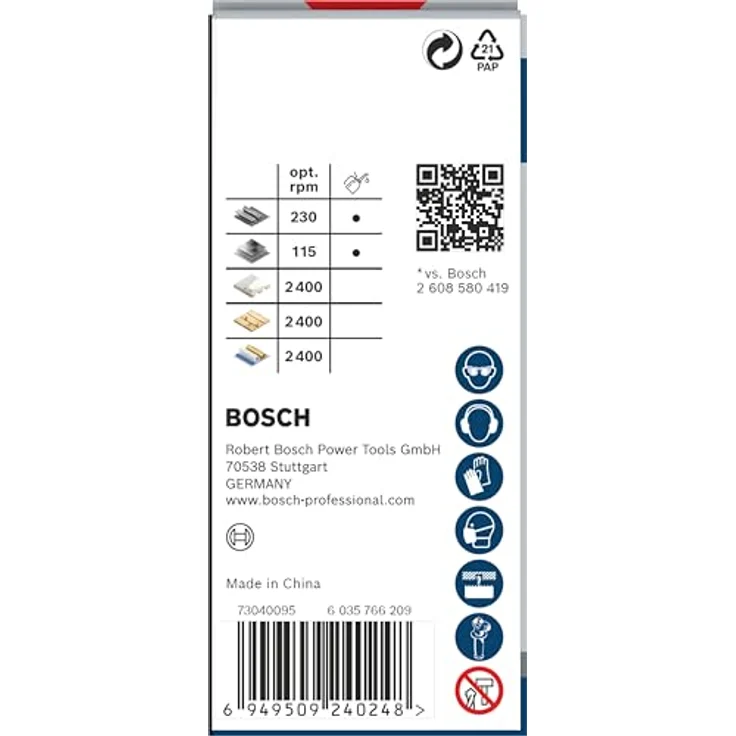 Bosch 1x PRO Multi Material Power Change Plus Lochsäge Ø 38 mm, für Weichholz, Trockenbauwand, Professional Zubehör, grün – Bild 4
