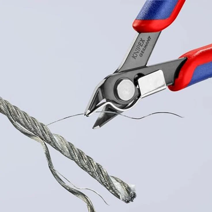 KNIPEX 78 91 125 Electronic Super Knips brüniert mit Mehrkomponenten-Hüllen 125 mm – Bild 5