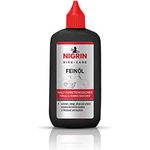 NIGRIN BIKE-CARE Feinöl | 100 ml Flasche | Feinmechaniköl | Für Hobby und Werkstatt | Harz- und säurefrei |, grau