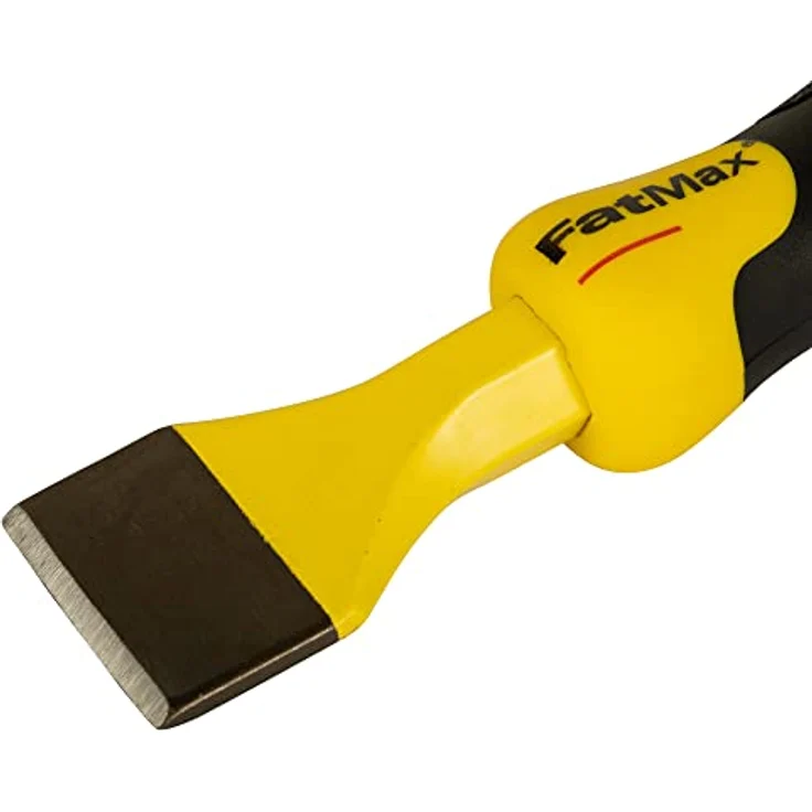 Stanley FatMax Maurermeissel (mit Handschutz, 45 mm Klingenbreite, Chrom-Vanadium Stahl, gehärtet und vergütet) 4-18-333 – Bild 5