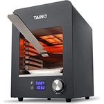 TAINO Oberhitzegrill elektrisch 800 Grad Hochleistungsgrill Beef-Grill Steakgrill 800 Grad Schwarz
