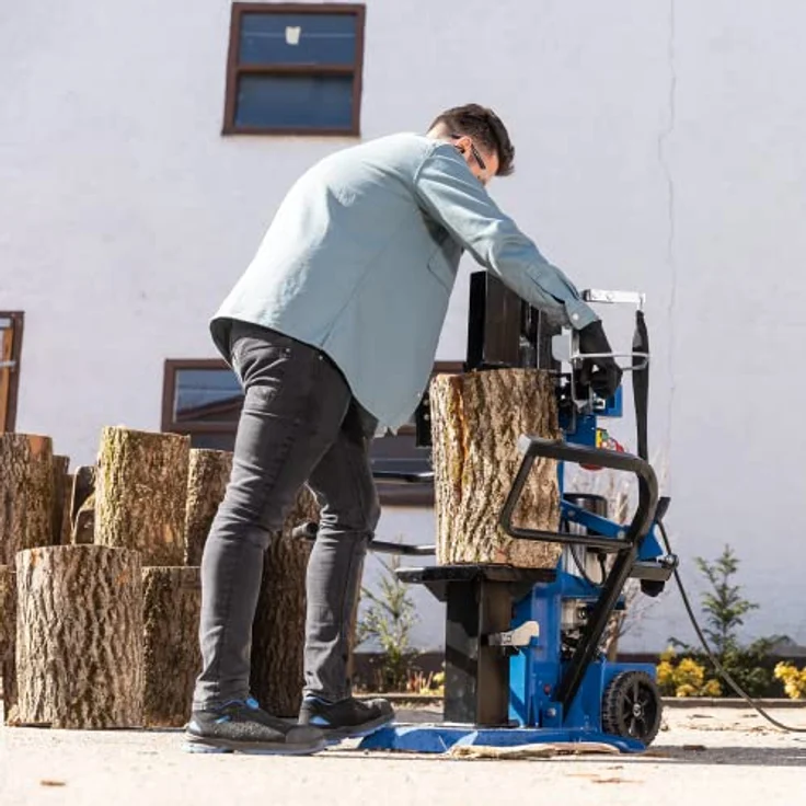 Scheppach Holzspalter Compact 10t 230V, 3.150 W, 10 t Spaltkraft, max. Spaltgutlänge 750 mm - 1.070 mm, GS-zertifiziert – Bild 8