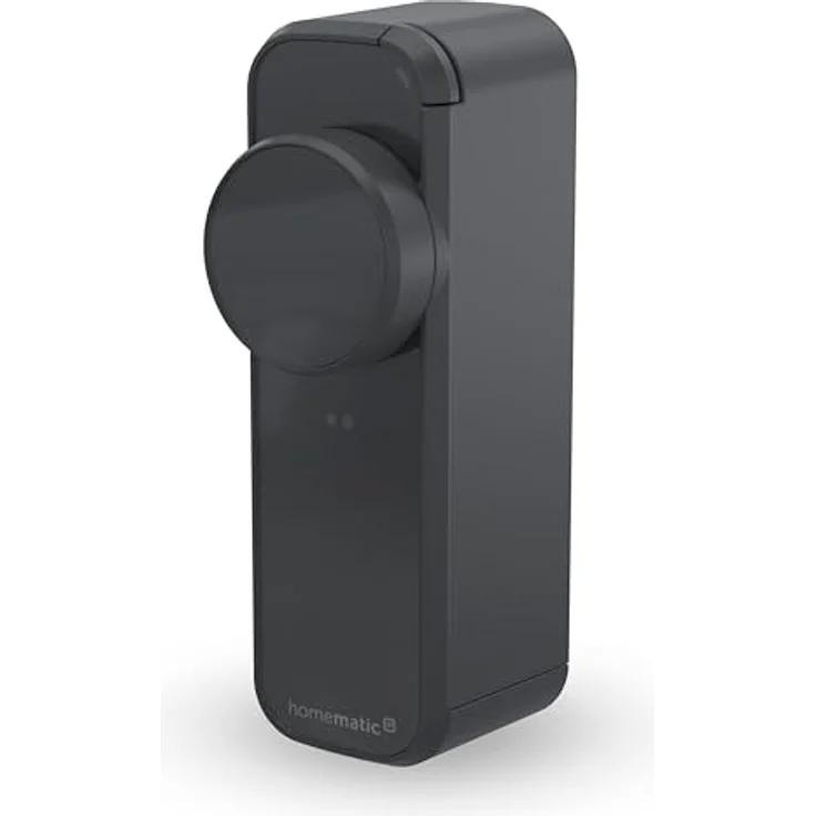 Homematic IP Türschlossantrieb – pro, anthrazit, Smart Lock mit permanenter Türüberwachung, steuerbar per App, Alexa & Google Home, einfach nachrüstbar, 162500A0 – Bild 1