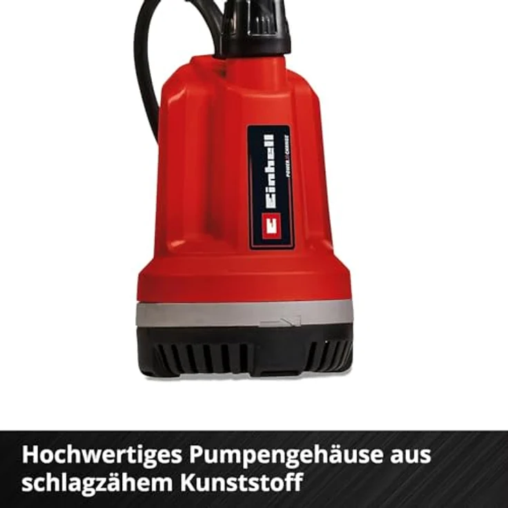 Einhell Akku-Klarwasserpumpe GE-PP 18 RB Li - ohne Akku ohne Ladegerät Klarwasserpumpe – Bild 8