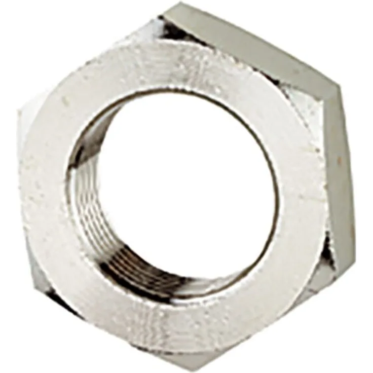 Riegler Kopfmutter für Rundzylinder ISO 6432, Kolben-Ø 20 - 25 mm, M22x1,5, Messing