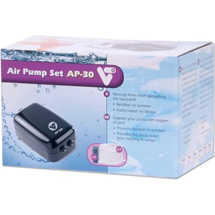 Velda Teichbelüftung Teichbelüfter Set AIR PUMP AP-10 VT 145050 – Bild 5