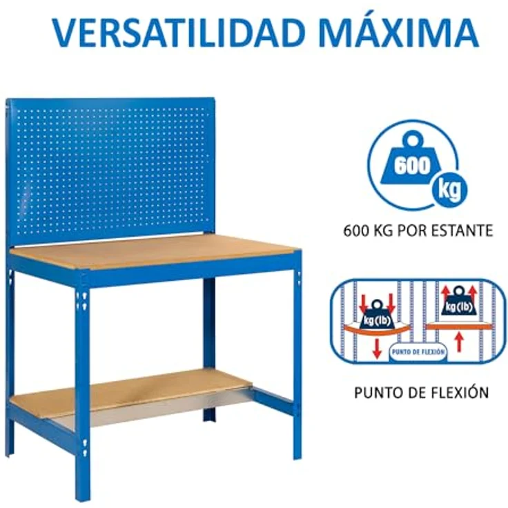Simonrack - KIT SIMONWORK BT2 1200 BLAU-HOLZ – Bild 3