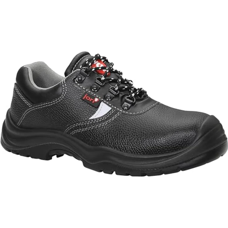 Jori BASIC Low S3 Sicherheitsschuh, Rindleder mit atmungsaktivem Textilfutter, EN ISO 20345 S3 SRC, Schwarz – Bild 1