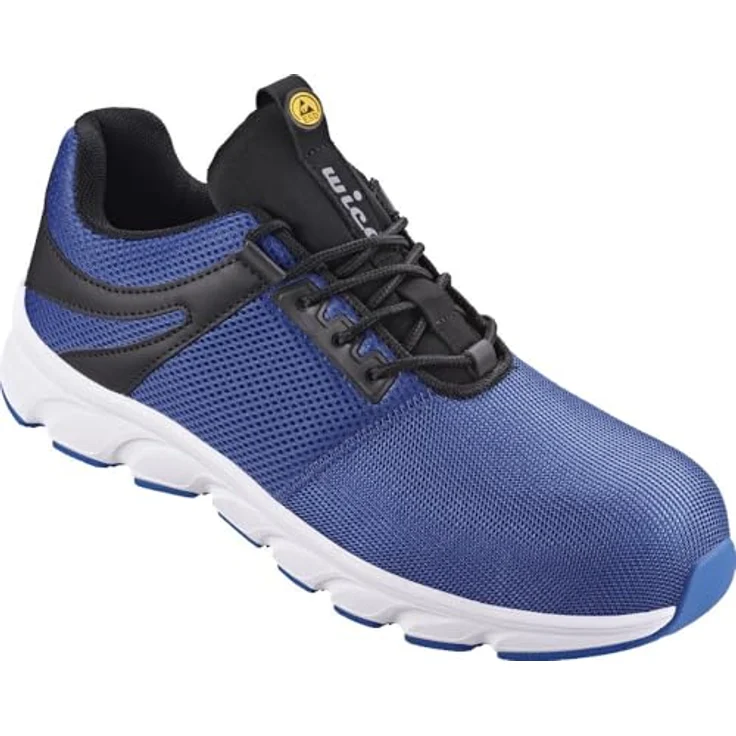 Wica Halbschuh Gavia S1P, Sicherheitsschuh mit fiberglaskappe, rutschhemmender Laufsohle, Größe 46, metallfrei, antistatisch – Bild 1
