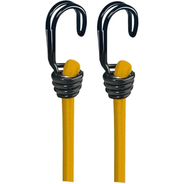 Basi 0004-0303 GSS Expanderseil, 2er Set mit Doppelhaken, 1000 mm Länge, Zurrkraft 40 kg