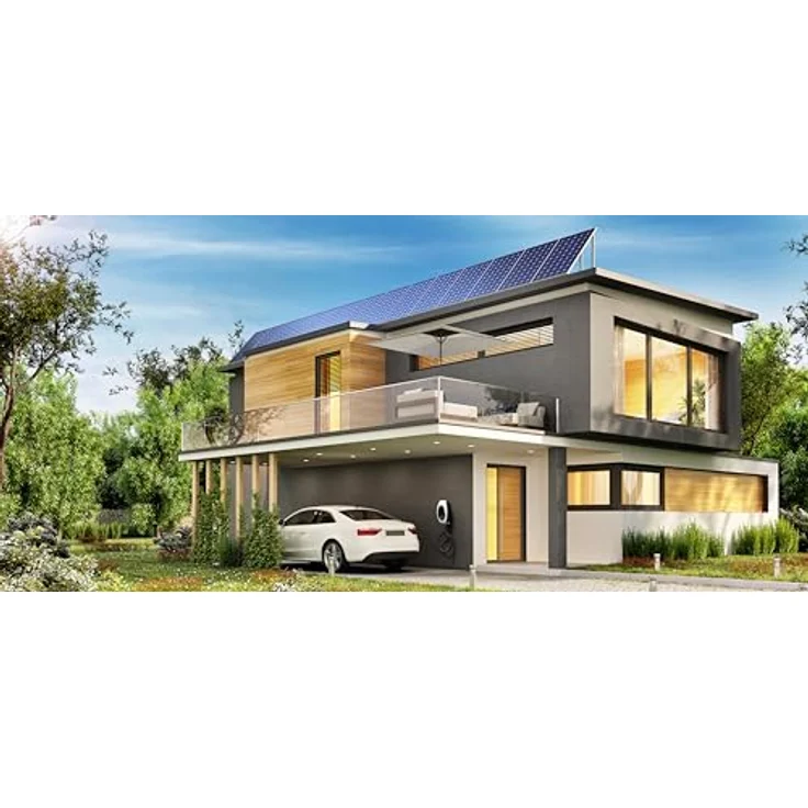 Delta Elektroauto Ladestation AC MAX Basic (Typ 2, 11 kW, 16 A) in robustem Design, inklusive 5m Ladekabel – Bild 5