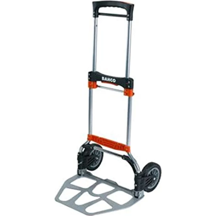 BAHCO Sackkarre 1430FT120, klappbare Transportkarre mit 120 kg Traglast, Stahlgestell und Gummireifen – Bild 5