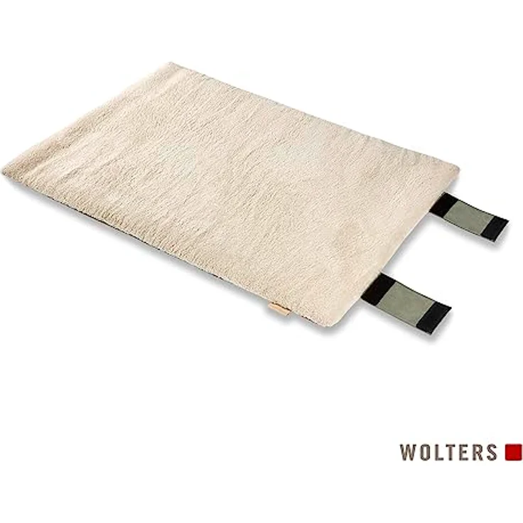 Wolters Cat & Dog Reisedecke Vagabund mit Schaffell-Imitation moos-grün – Bild 3