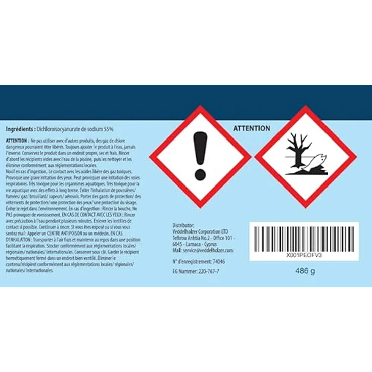 Veddelholzer 180 Mini Chlortabletten, schnelllösliche Multitabs für Poolwasserpflege, 486 Gramm für Süßwasser bis 50.000 m³ – Bild 9
