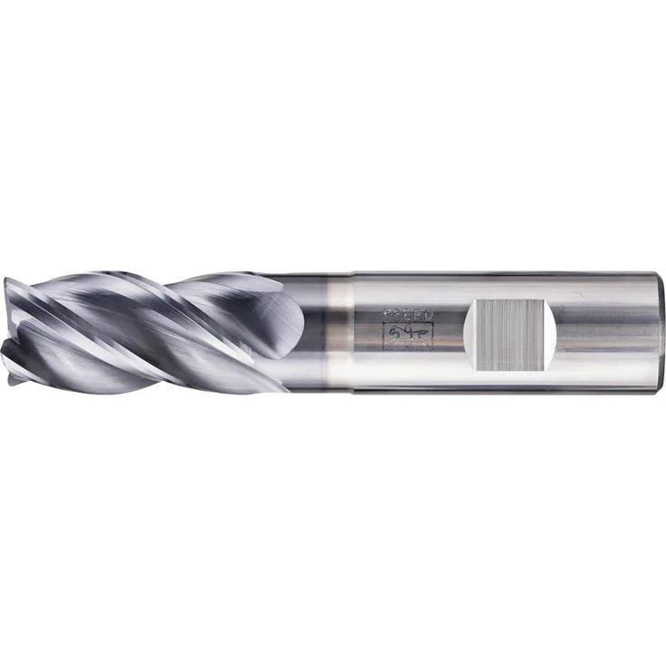 PFERD TOOLS Eckfräser Hartmetall 23000172, 104mm Gesamtlänge, 38mm Arbeitslänge, 20mm Schaftdurchmesser, 4 Zähne, Radiusausführung