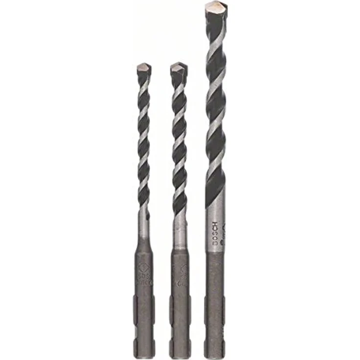 Bosch 3tlg. Mehrzweckbohrer-Set SDS-Quick – Bild 2