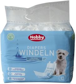 Nobby Windeln für Rüden 12 St. S–M, 30–46 cm