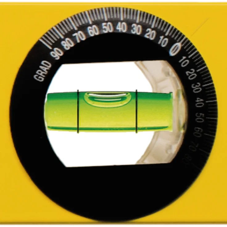 STABILA Wasserwaage Type 70 W, 100 cm, leichtes Alu-Profil, 1 Horizontal-Libelle, 1 Vertikal-Libelle, 1 drehbare Winkel-Libelle, Made in Germany – Bild 6