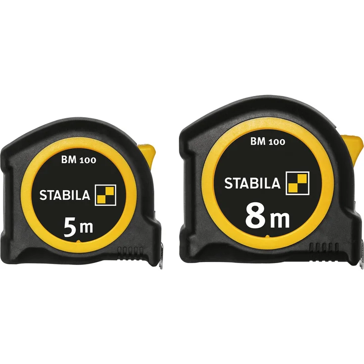 STABILA Taschenbandmaß BM 100, 5 m, metrische 1000er-Skala – Bild 3