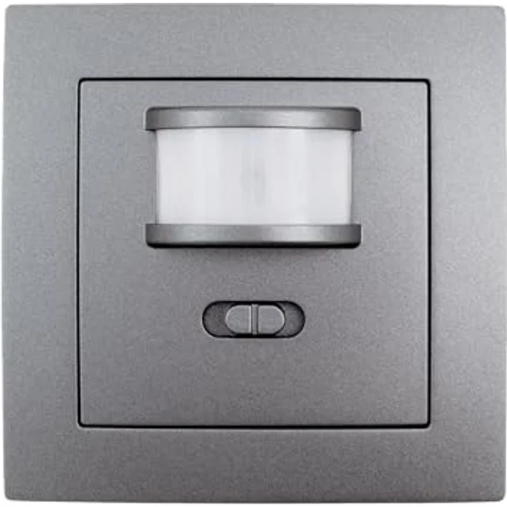 Unterputz IR Bewegungsmelder McPower ''Flair'' 160°, 500W, LED geeignet, anthrazit – Bild 1