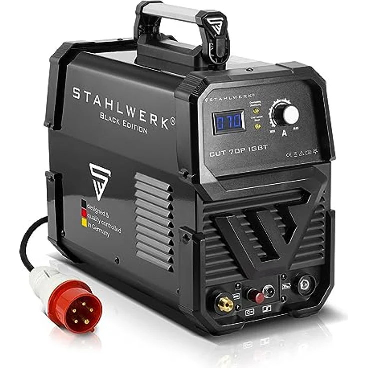 STAHLWERK Plasmaschneider CUT 70 P IGBT - Vollausstattung, 70 A, Pilot-Zündung, bis 25 mm Schneidleistung – Bild 2