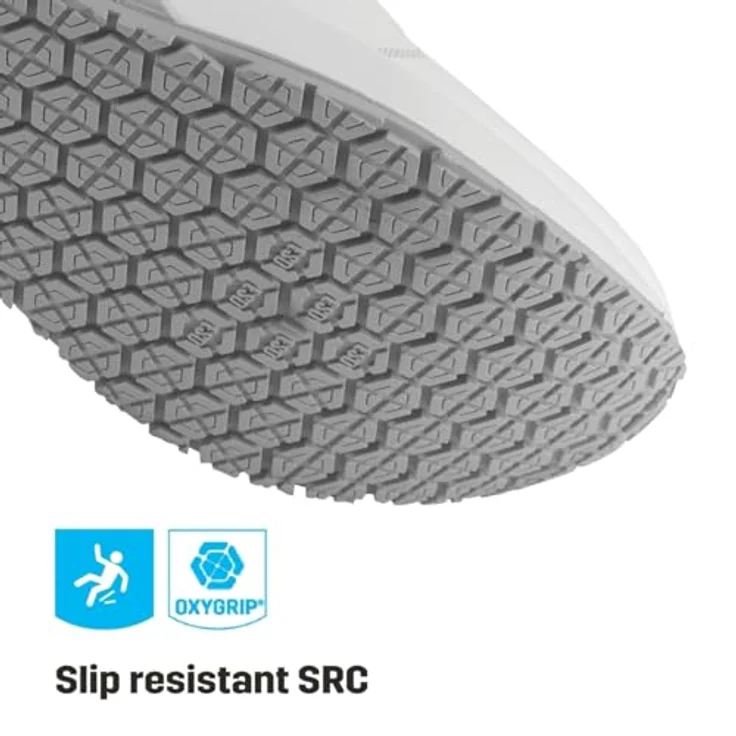 Safety Jogger Works Berufsschuh mit ELA-Sneaker, stoßdämpfend und rutschfest, für Gastronomie und Medizin, schwarz – Bild 5