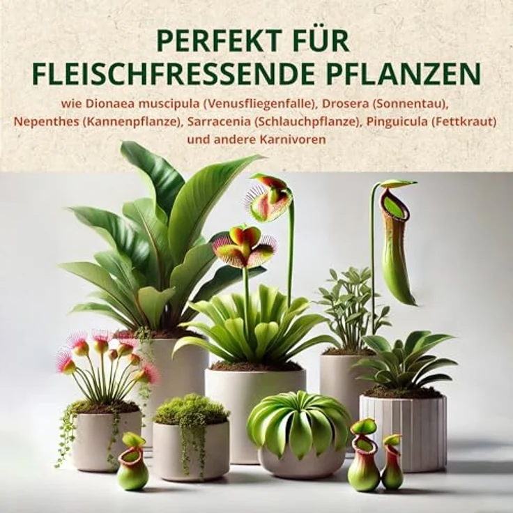 ORAGARDEN Fleischfressende Erde 48L, spezielle Pflanzenpflege für fleischfressende Pflanzen – Bild 5