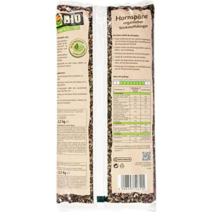Compo Bio Hornspäne Compo 12611 2,5kg Hsp 2.5 – Bild 8