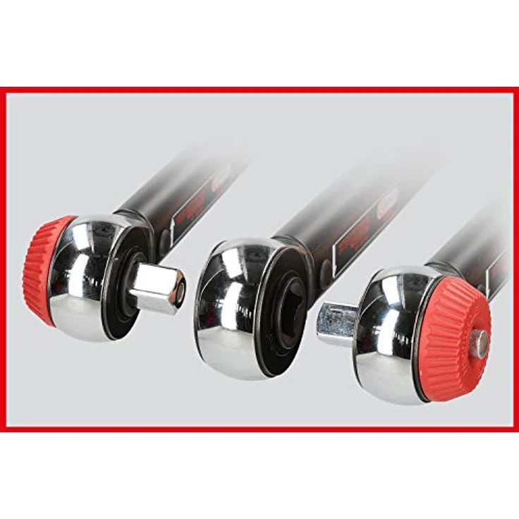 KS Tools Ratschen-Drehmomentschlüssel, 1/2" mit doppelter Skala (20 Nm - 200 Nm), präzise Auslösegenauigkeit – Bild 8