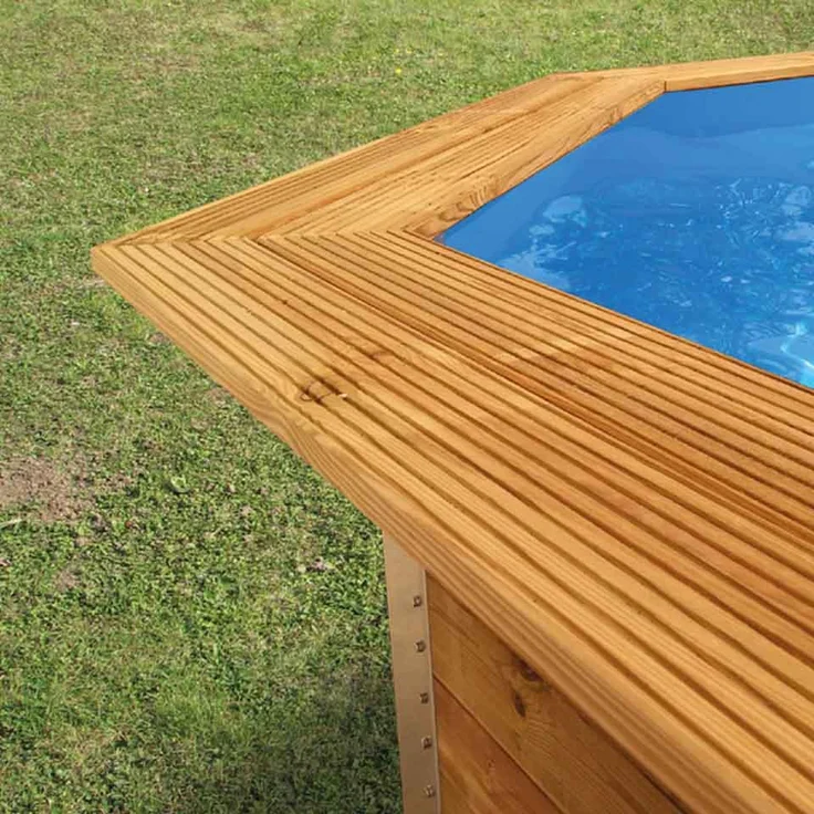 Weka Toprail Handlaufverbreiterung für Weka Pool 593 B G. 2, kompatibel mit Modell 593, 593 A, 593 B, 594 A und 594, nicht kombinierbar mit Sonnendeck