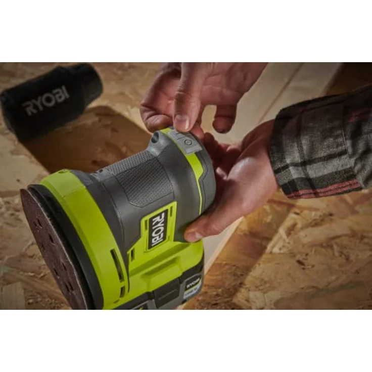 Ryobi Akku-Exzenterschleifer ONE+ 18 V | mit Staubabsaugung | RROS18-0 – Bild 6