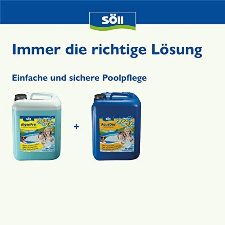 Söll Pool Desinfektion 5 Liter AquaDes für 50 Qbm – Bild 6