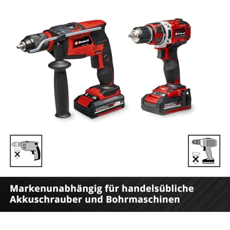 Einhell 370511 Werkzeugkoffer E-Case, 79-teiliges Starter Set mit Zangen, Hammer, Schraubendreher und Messwerkzeugen – Bild 15