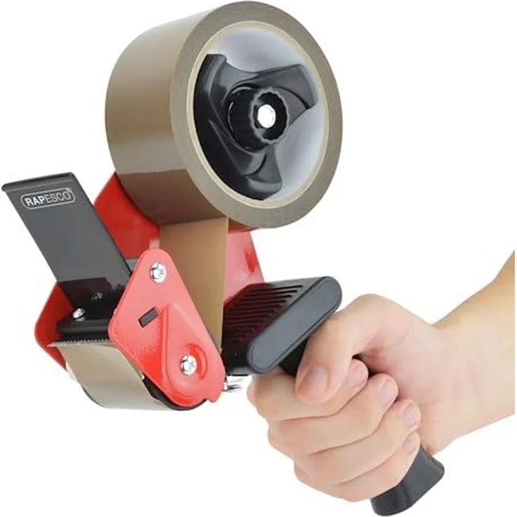 RAPESCO Handabroller 960 für Verpackungsklebeband, schwarz - Preisvergleich – Bild 3