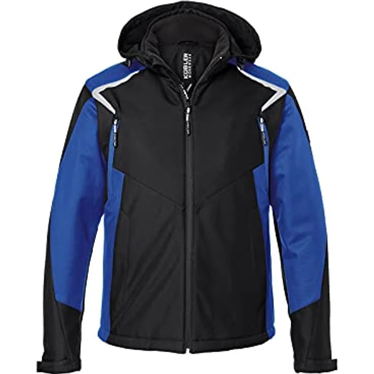 Kübler Bodyforce Winter Softshell Jacke, atmungsaktive und winddichte Arbeitsjacke mit Reflexelementen, XXL – Bild 1