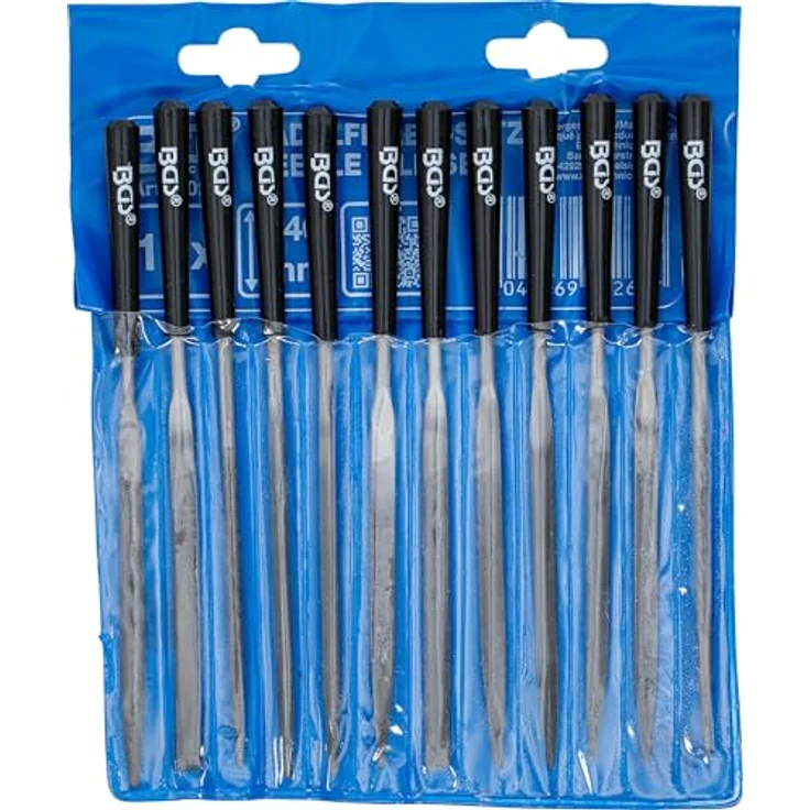 BGS 50200 | Nadelfeilen-Satz | 12-tlg. | inkl. Kunststoffetui – Bild 4