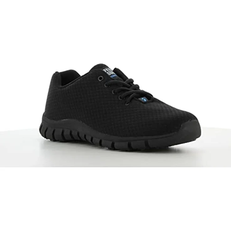 Safety Jogger KASSIE O1 A SRC Sicherheitsschuh, atmungsaktiver Halbschuh mit rutschfester Laufsohle und ergonomischem Design, schwarz – Bild 8