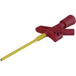 SKS Hirschmann KLEPS 1600 rt Sicherheits-Abgreifklemme Steckanschluss, Miniatur-Sicherheitsanwendung, rot